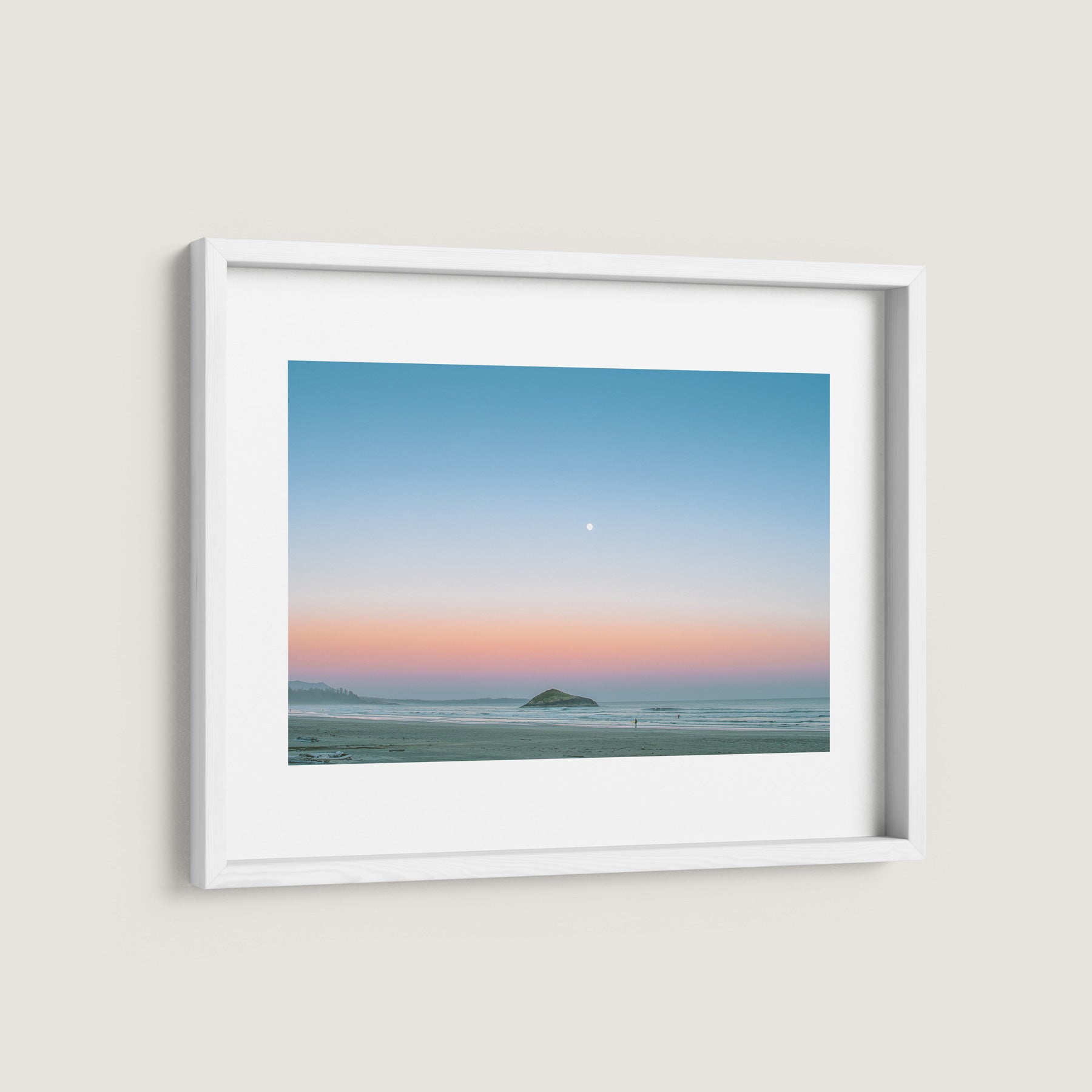 Long Beach, Sunset Moonrise