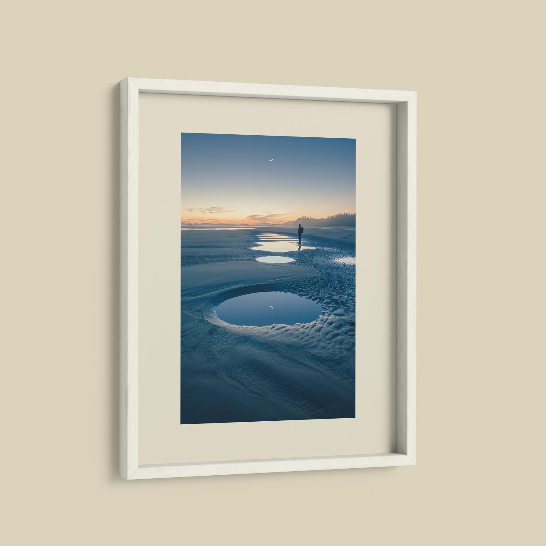 Moon In The Tide Pools