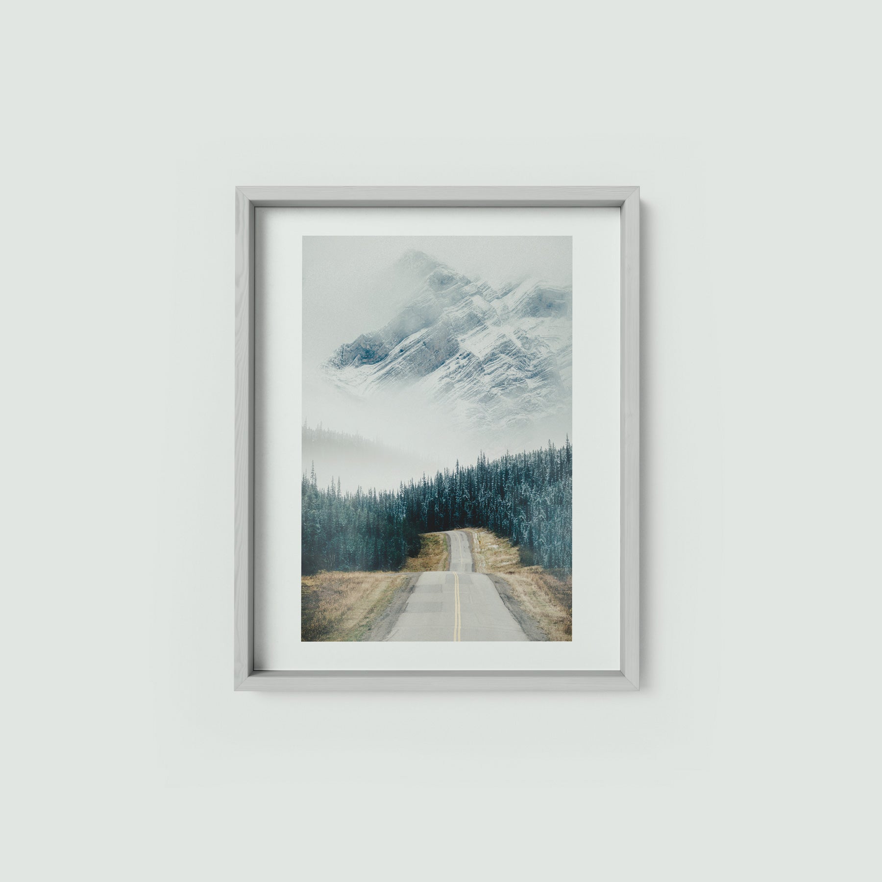 Mountain in the Clouds, Alaska Highway