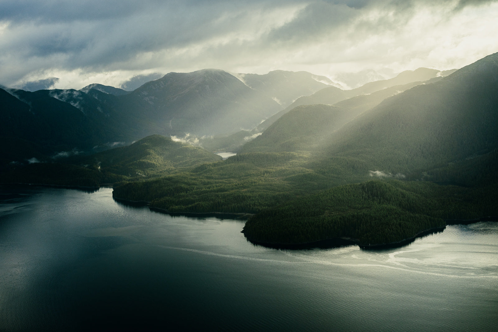 Princess Royal Island, Aerial III