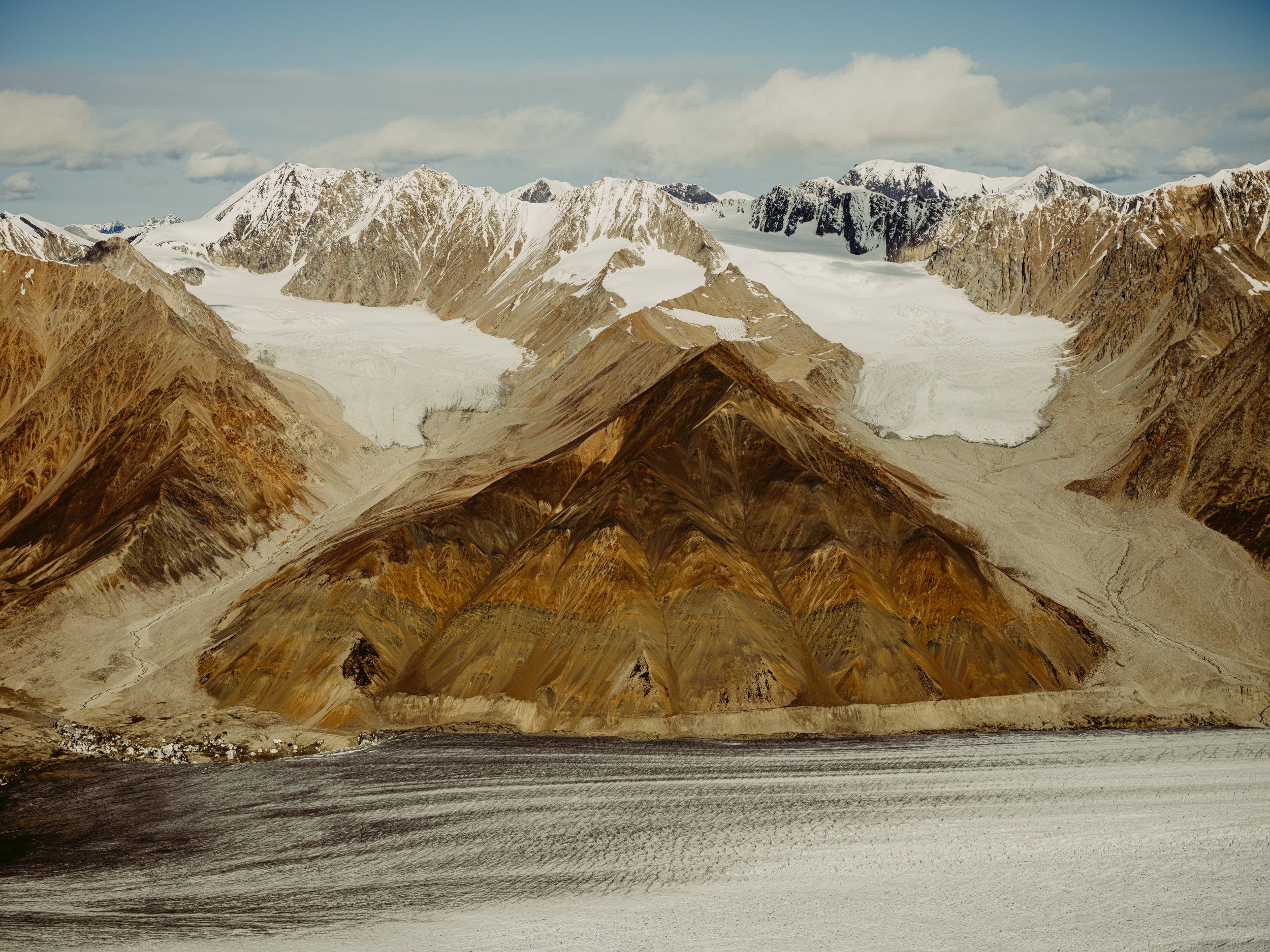 Sisters, Klauane Icefields