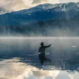Alta Lake Flyfisherman