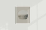 Floating on a Dream I, Circular Print