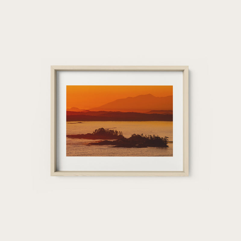 Frank Island, Fiery Sunset