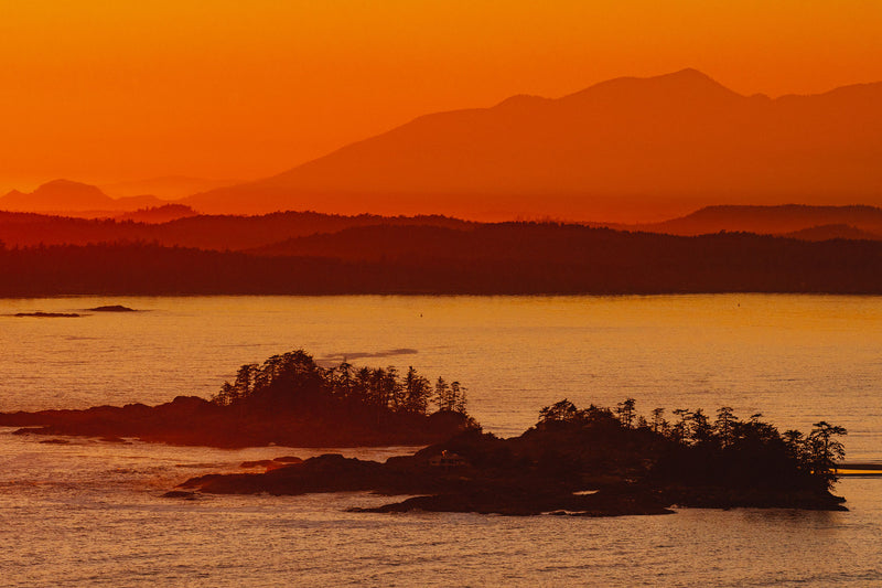 Frank Island, Fiery Sunset