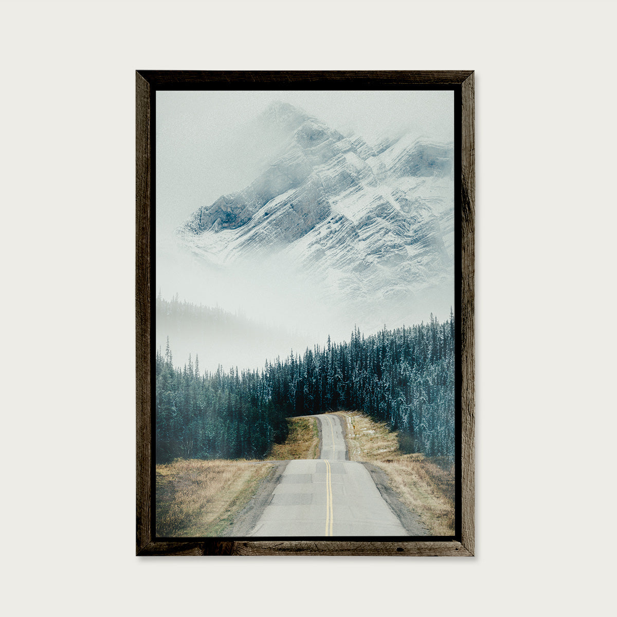 Mountain in the Clouds, Alaska Highway