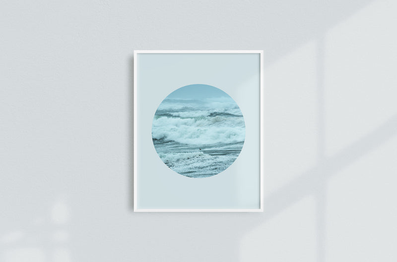 Storm Bird, Circular Print